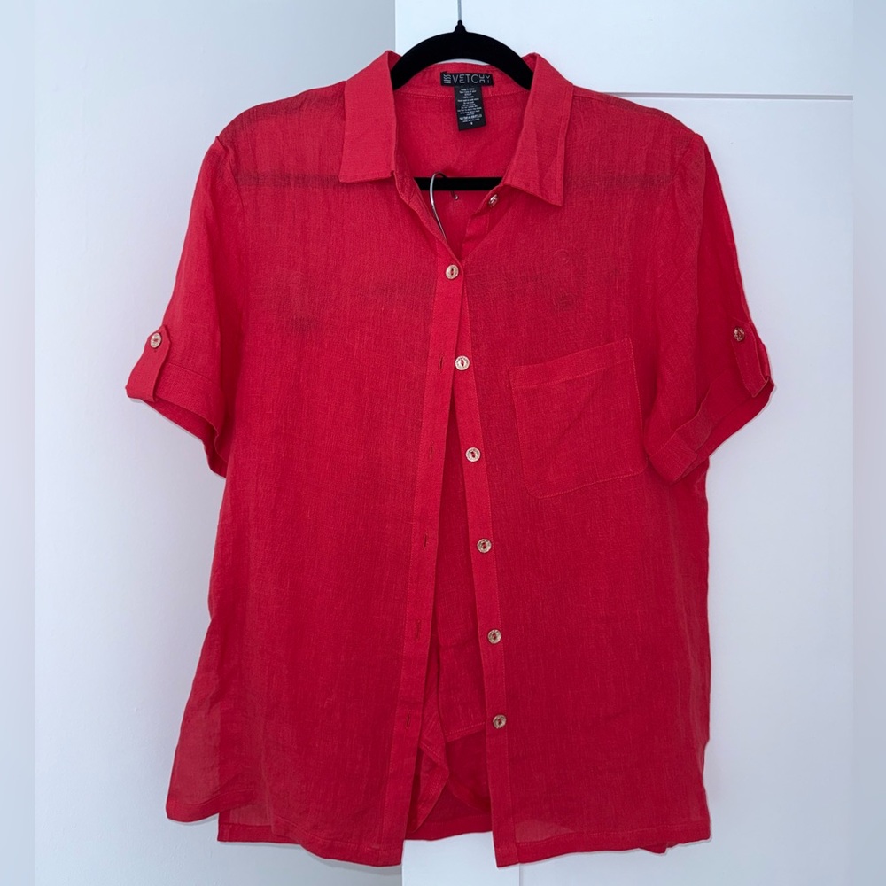 Vetchy - Red Linen Set - Picture 3 of 8